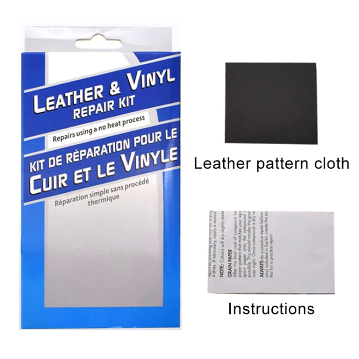 Car Seat Sofa Leather Vinyl Repair Kit for Holes, Scratches, Cracks, and Rips