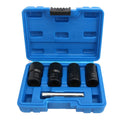 Car Tire Removal Socket Wrench Set - 4 in 1 Non-slip Damaged Nut Removal Tool