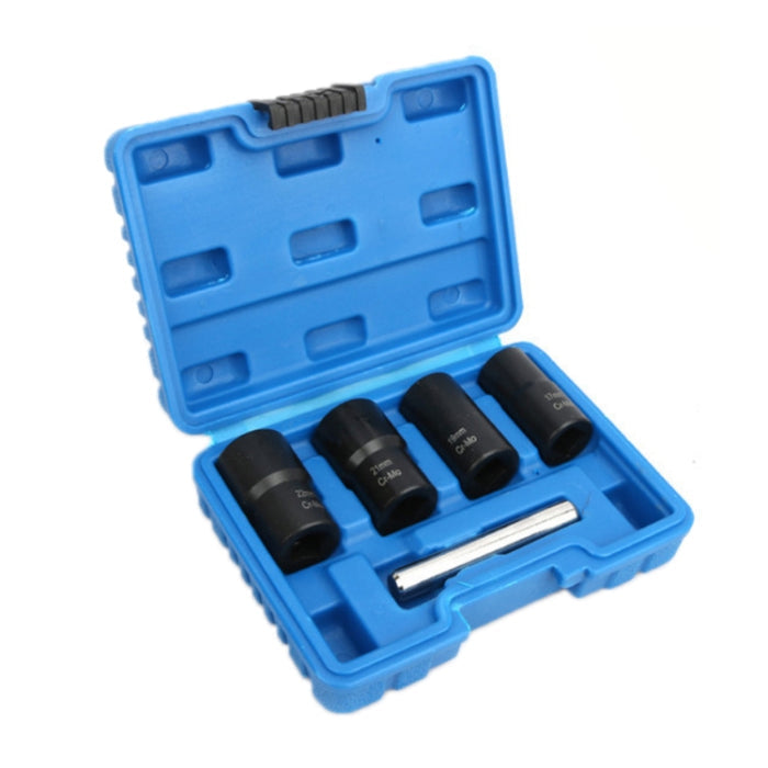 Car Tire Removal Socket Wrench Set - 4 in 1 Non-slip Damaged Nut Removal Tool