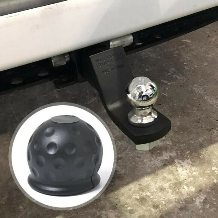 Car Tow Ball Cover Cap for Trailer Hitch Protection - Durable Towball Cover for Cars and Trucks