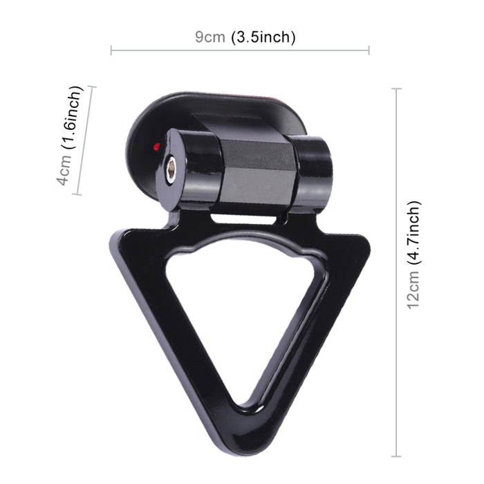 Car Tow Hook Sticker for Trucks and Cars - Bumper Triangle Adhesive Decal for Stylish Exterior Decoration
