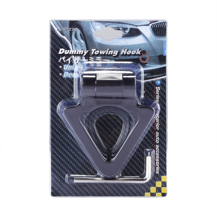 Car Tow Hook Sticker for Trucks and Cars - Bumper Triangle Adhesive Decal for Stylish Exterior Decoration