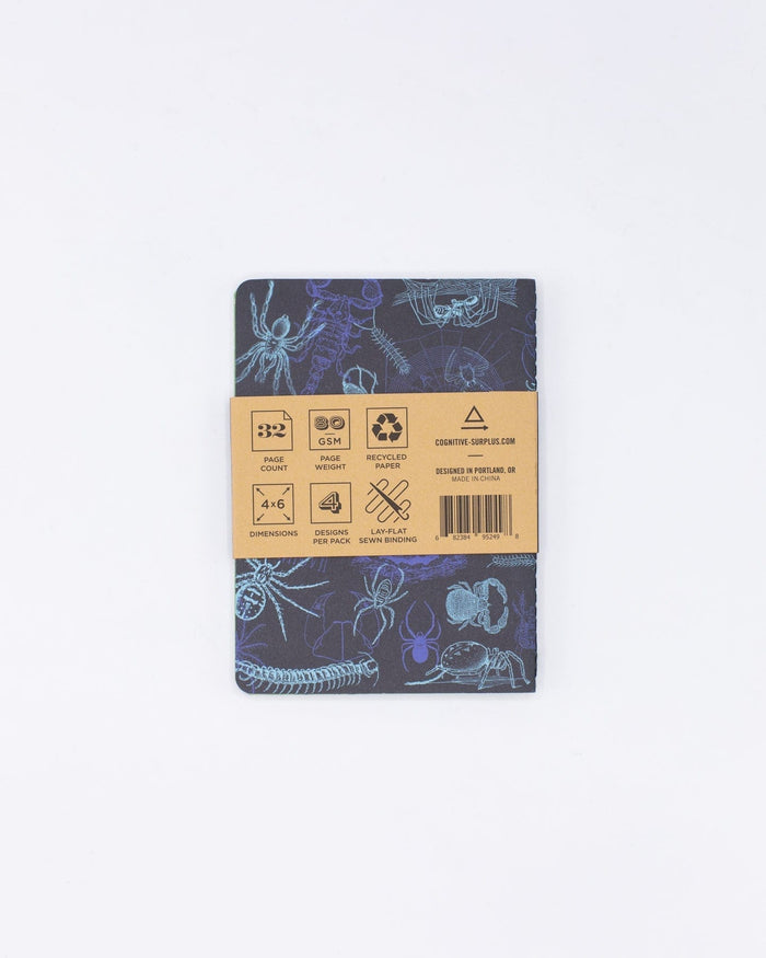 Carnivores Pocket Notebook 4-pack Cognitive Surplus