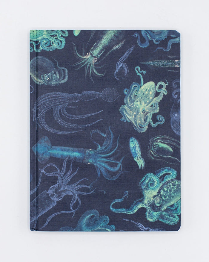 Cephalopods: Octopus & Squid Hardcover - Dot Grid Cognitive Surplus