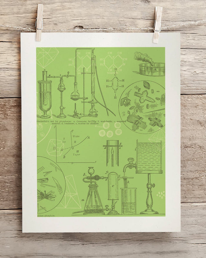 Chemistry Lab Museum Print Cognitive Surplus