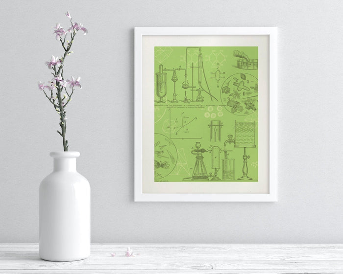 Chemistry Lab Museum Print Cognitive Surplus