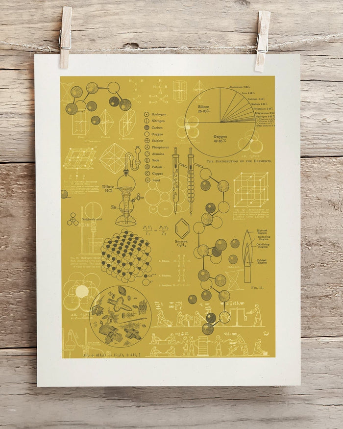 Chemistry Models Museum Print Cognitive Surplus
