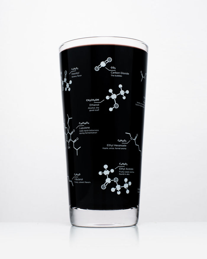 Chemistry of Beer Glass (12 oz)
