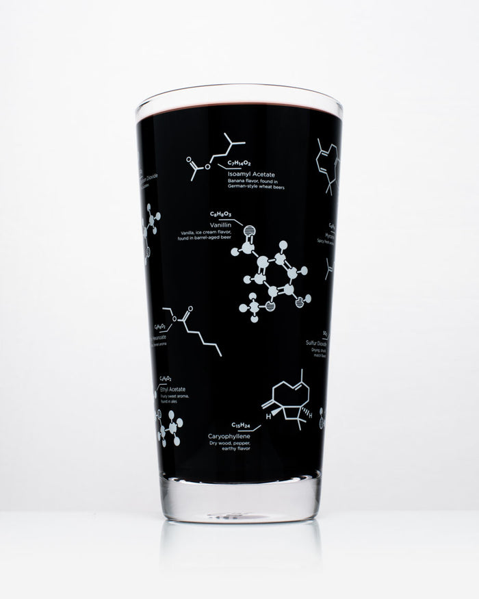 Chemistry of Beer Glass (12 oz)