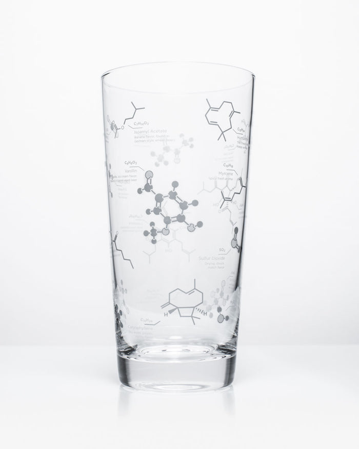 Chemistry of Beer Glass (12 oz)