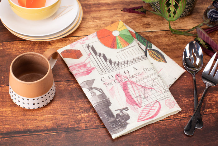 Chocolate Making Tea Towel