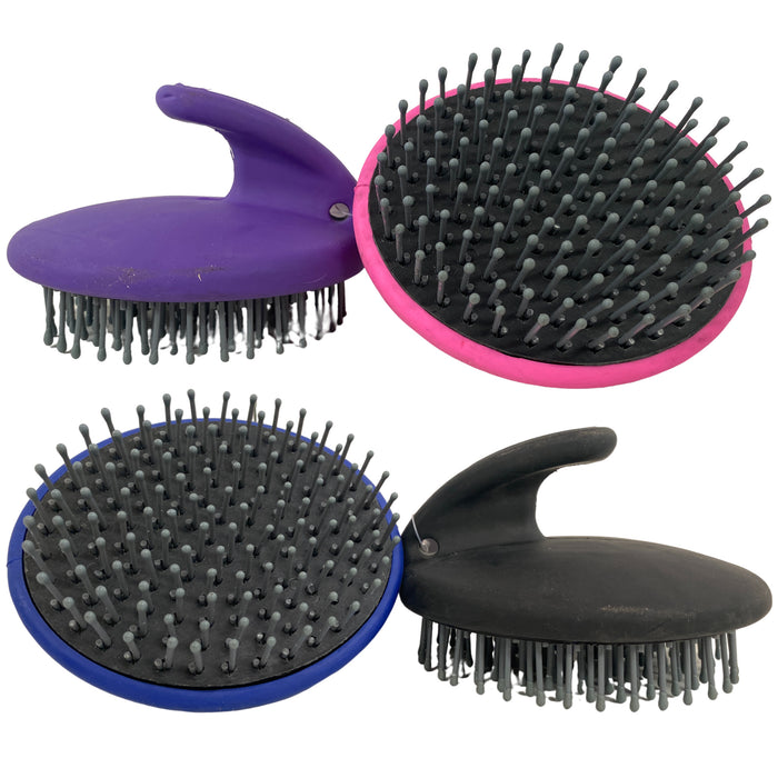 Circle Brush With Plastic Bristles - Wanneroo Stockfeeders