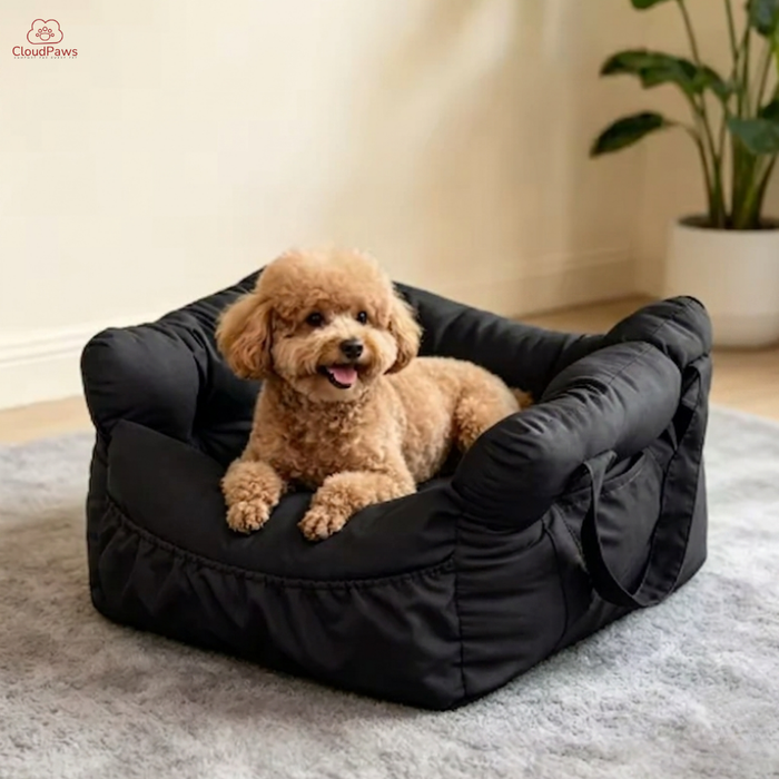 CloudPaws Luxe Dog Travel Seat & Carrier