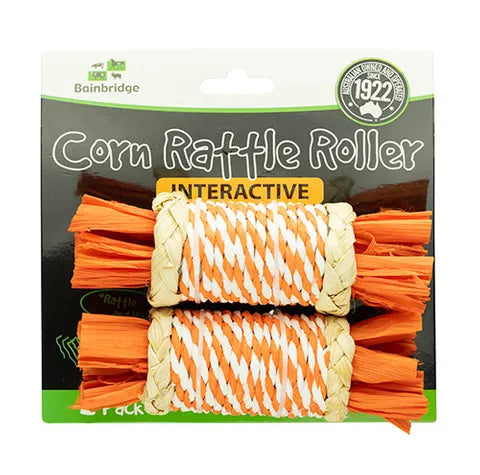 Corn Rattle Roller Bird Toy - Wanneroo Stock Feeders