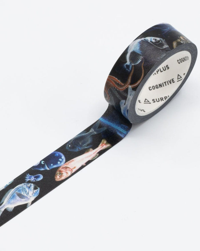 Creatures of the Ocean Deep Washi Tape Cognitive Surplus