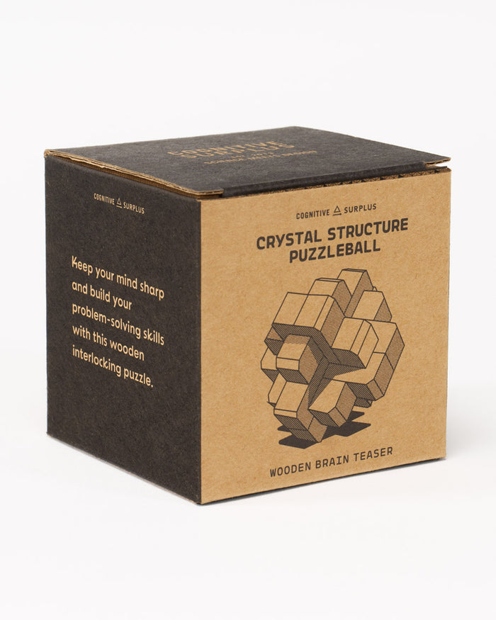 Crystal Structure Puzzle Ball