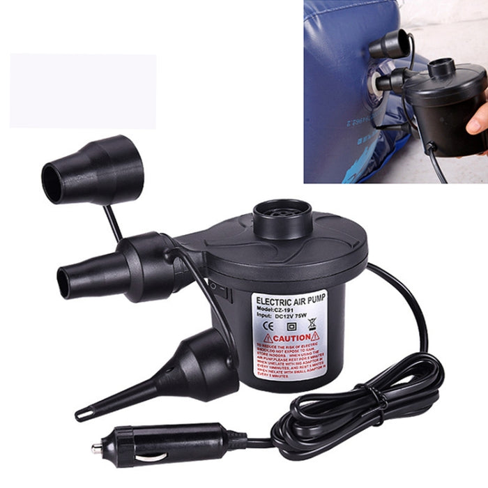 CZ-191 DC12V 40W Portable Mini Electric Air Pump Tire Inflator for BMW E46 Car Door Lock Repair Kit
