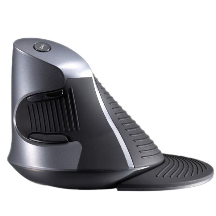 DELUX M618 Ergonomic Wireless Mouse - 6-Keys Vertical Snail Design