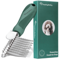 dematting comb for dogs removing mats from curly dog fur