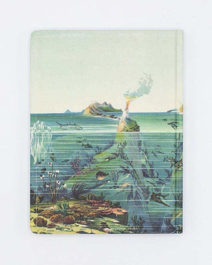 Descending Regions Hardcover - Lined/Grid Cognitive Surplus