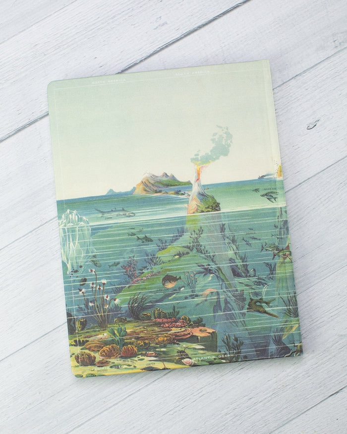 Descending Regions Hardcover - Lined/Grid Cognitive Surplus