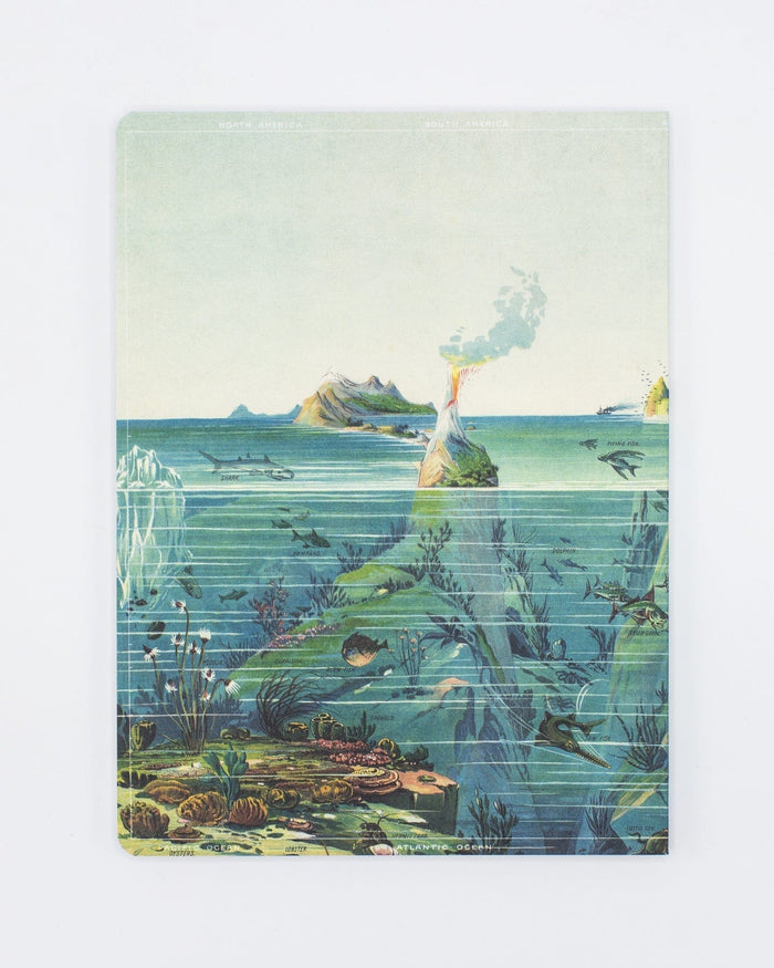 Descending Regions Softcover - Dot Grid Cognitive Surplus