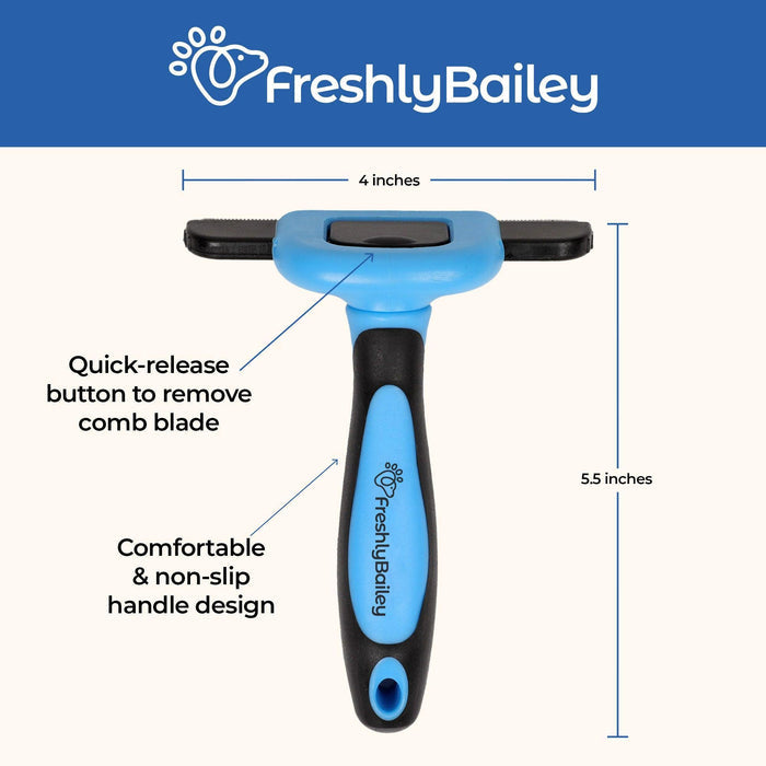 Deshedding Tool For Short Hair - Freshly Bailey