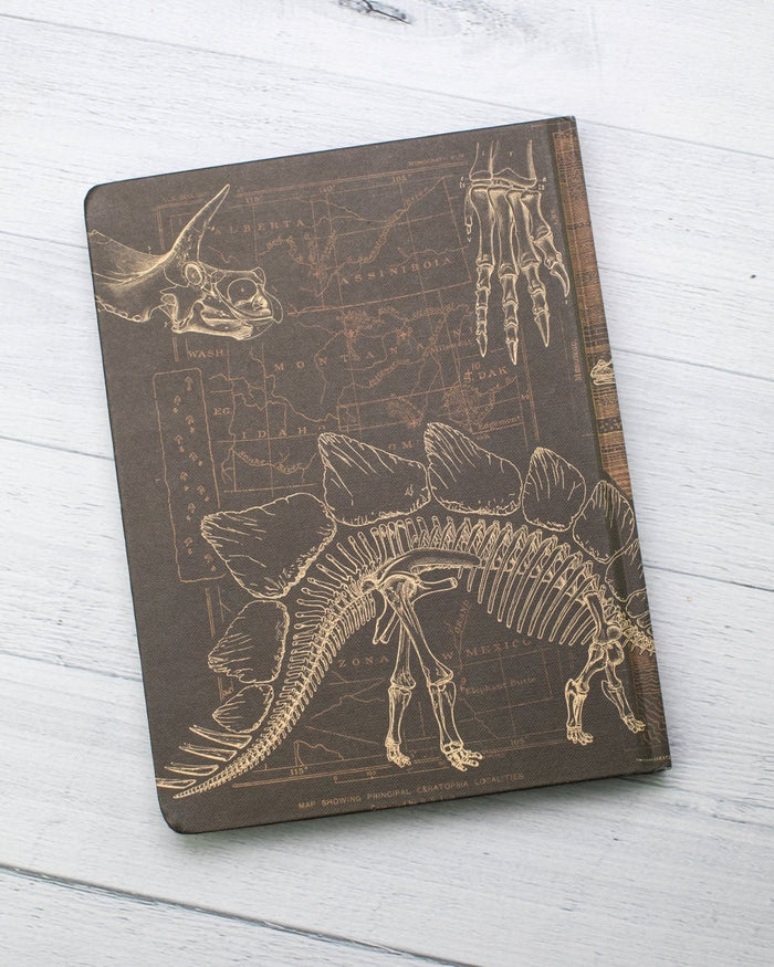 Dinosaur Bones: Paleontology Hardcover - Dot Grid Cognitive Surplus