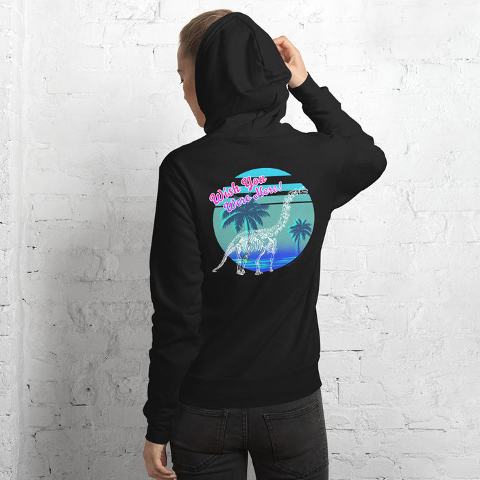 Dinosaur Wish You Were Here Hoodie