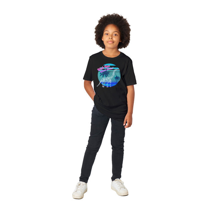 Dinosaur Wish You Were Here Youth Graphic Tee