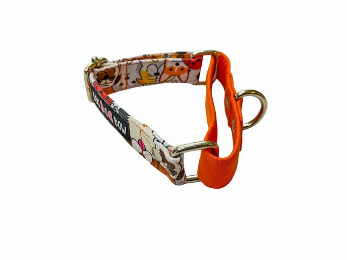 Doggo Print Martingale Collar (1 inch width)