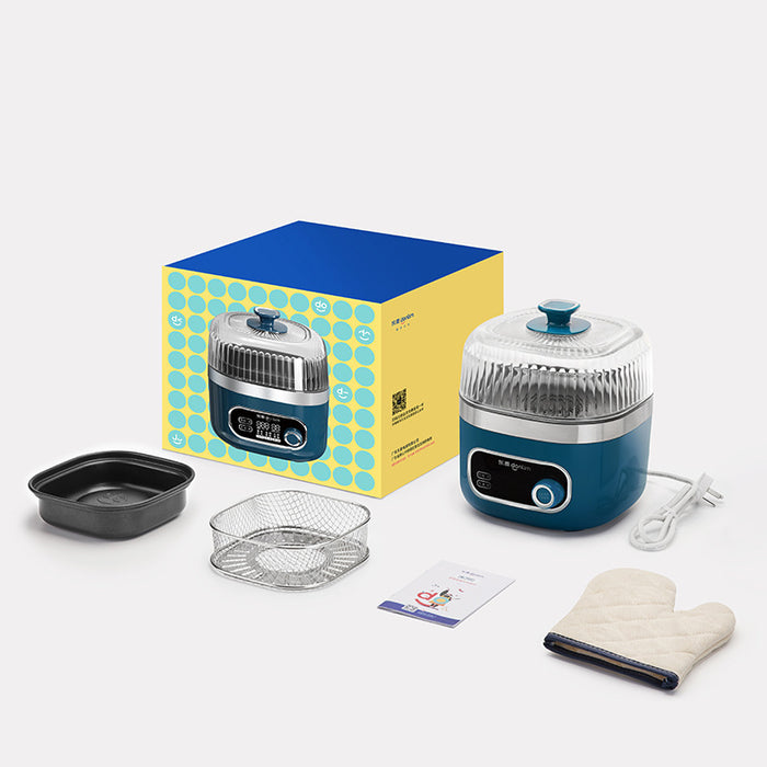 DONLIM Large Capacity Air Fryer with Intelligent Visual Control, Oil-Free Small Frying Pan - LYDARZ