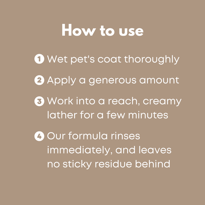 how to use doodle shampoo and conditioner