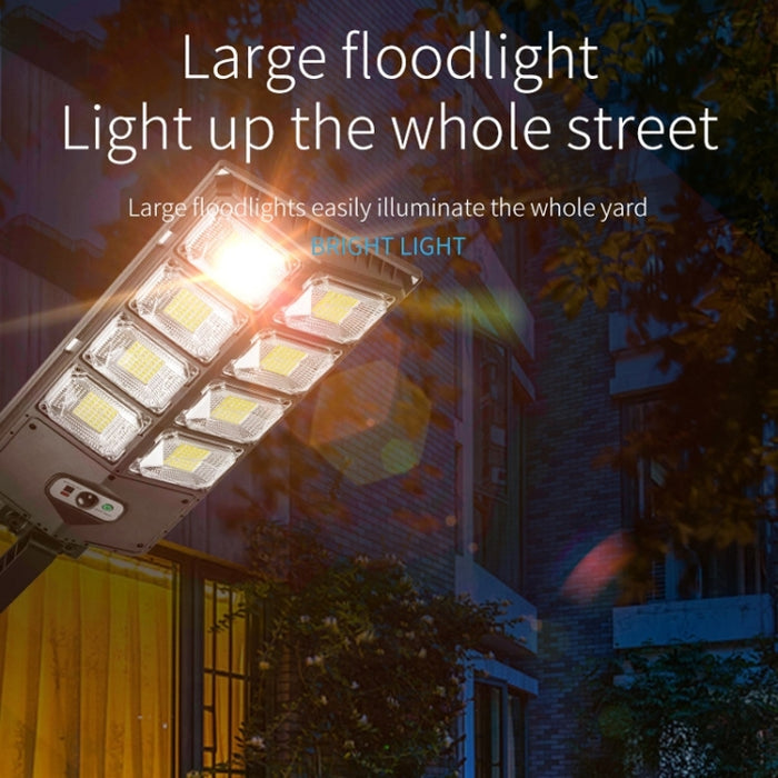 E-SMARTER LED Strong Light Dual Row Solar Garden Sensor Light