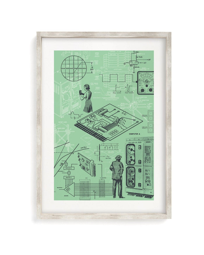 Early Computers Museum Print Cognitive Surplus