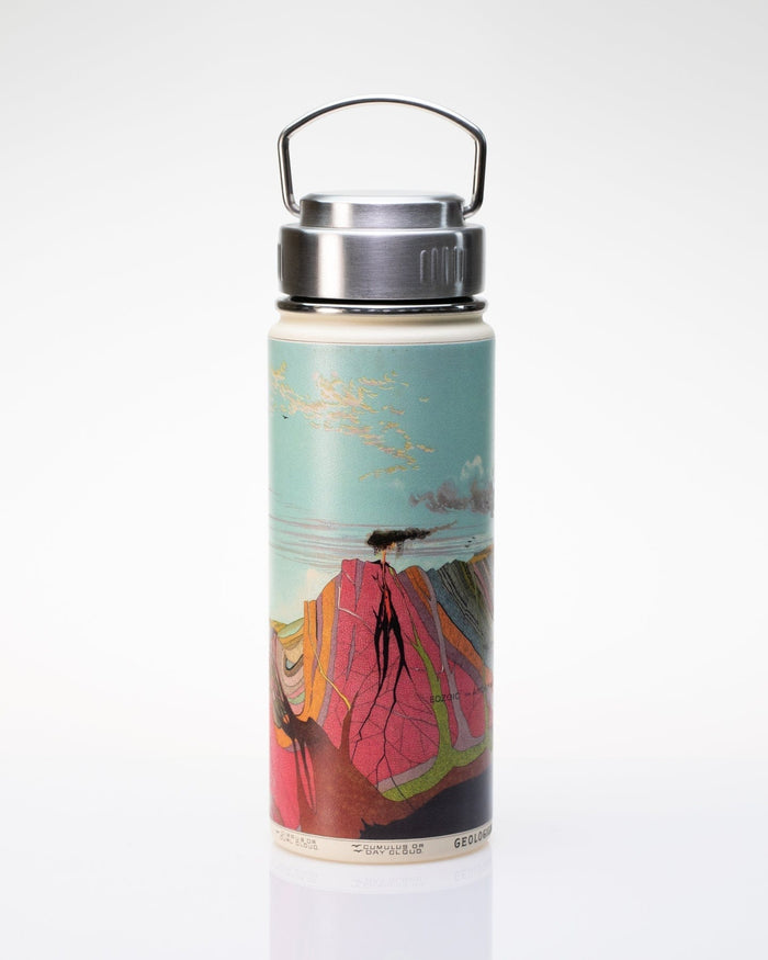 Earth's Geology 18 oz Steel Bottle Cognitive Surplus