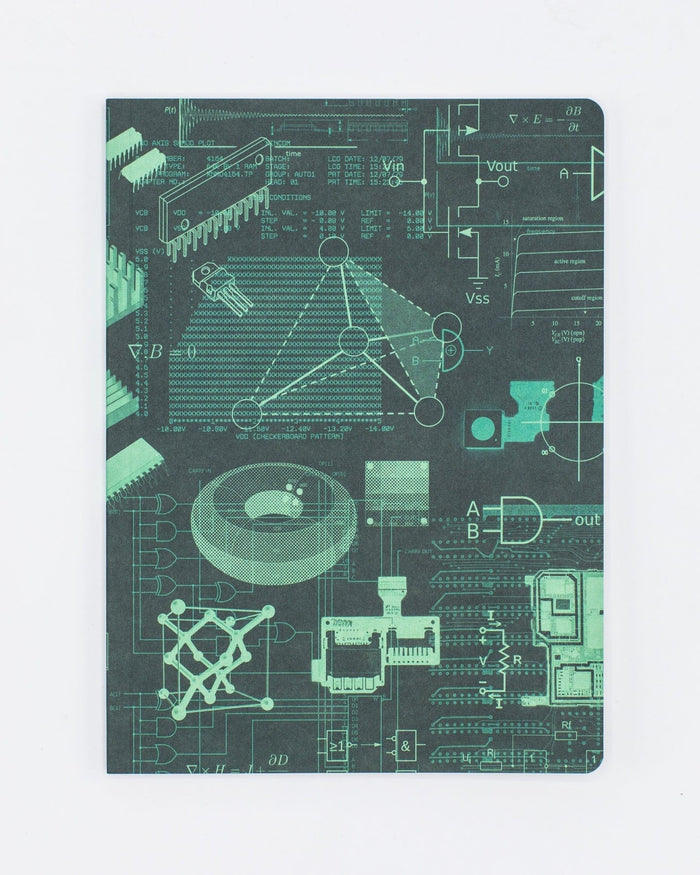 Electronic Engineering Softcover - Dot Grid Cognitive Surplus