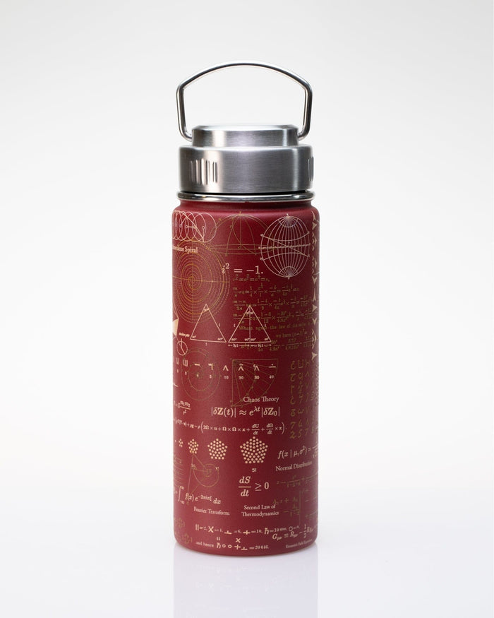 Equations that Changed the World 18 oz Steel Bottle Cognitive Surplus