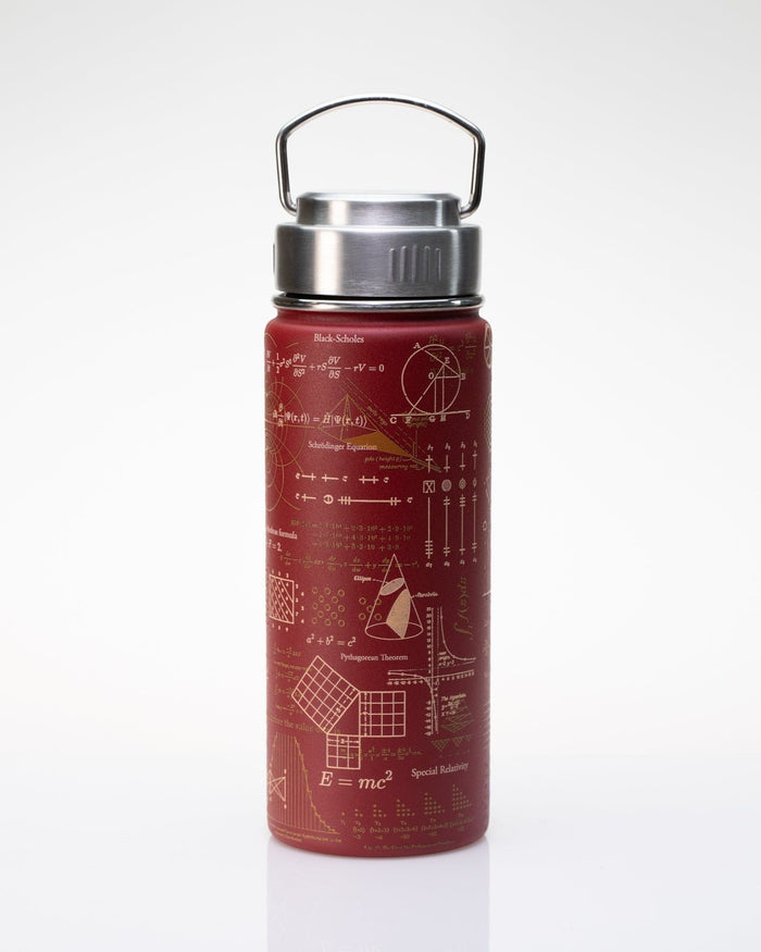 Equations that Changed the World 18 oz Steel Bottle Cognitive Surplus