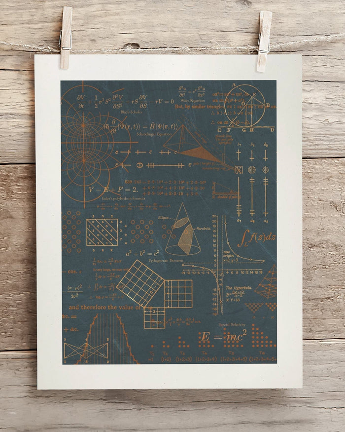 Equations that Changed the World Museum Print Cognitive Surplus