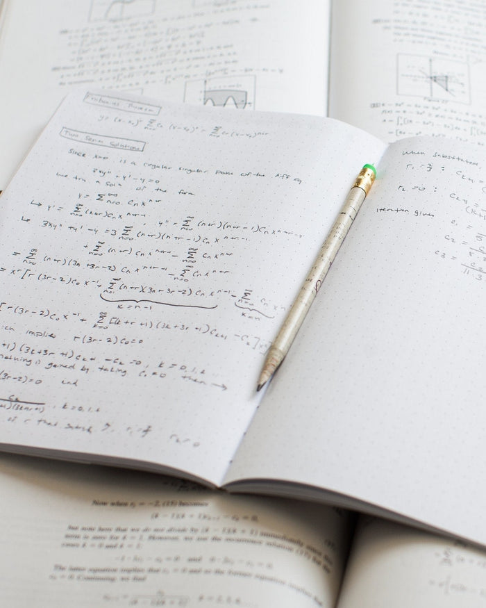 Equations that Changed the World Softcover - Dot Grid Cognitive Surplus