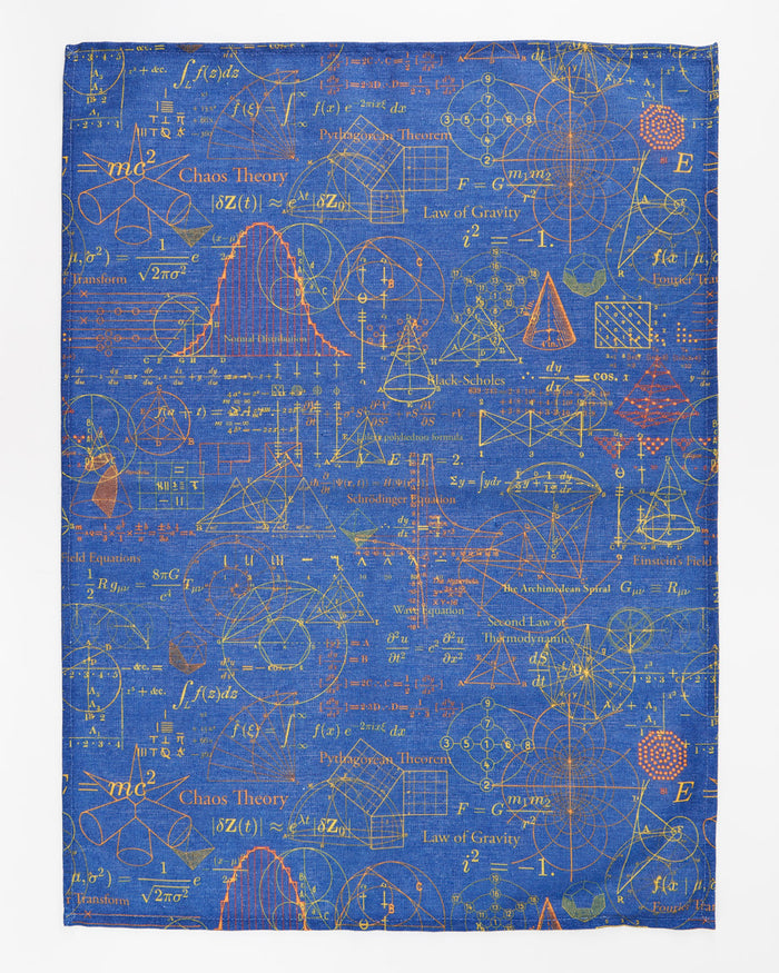 Equations That Changed the World Tea Towel