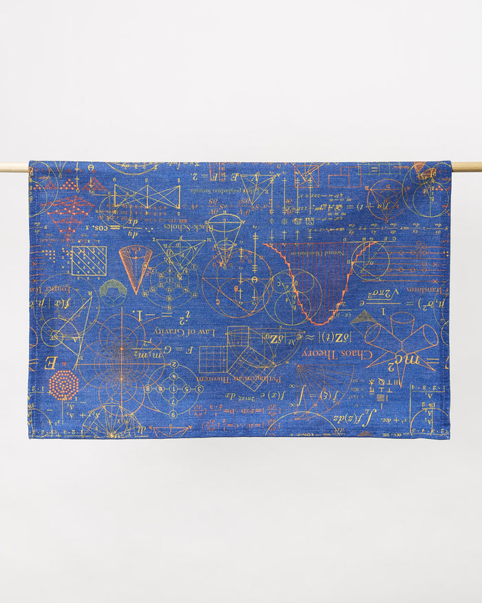 Equations That Changed the World Tea Towel