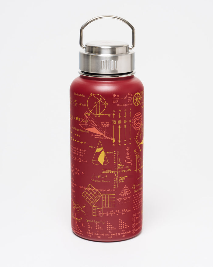 Equations The Changed The World 32 oz Steel Bottle