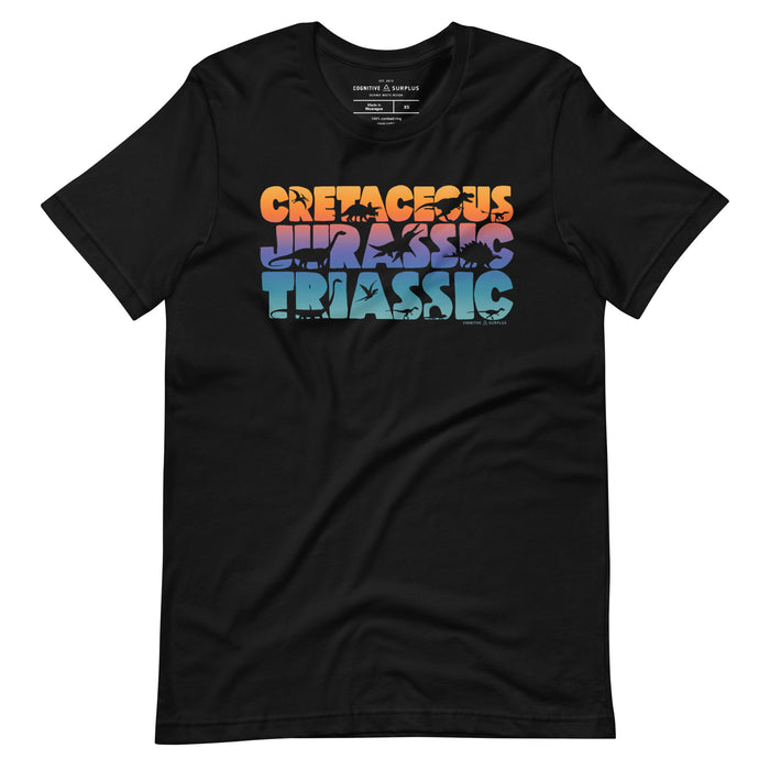 Eras of Dinosaurs Graphic Tee
