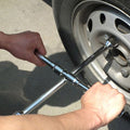 Folding Cross Wrench Repair Tool - Versatile Foldable Wrench for Easy Use