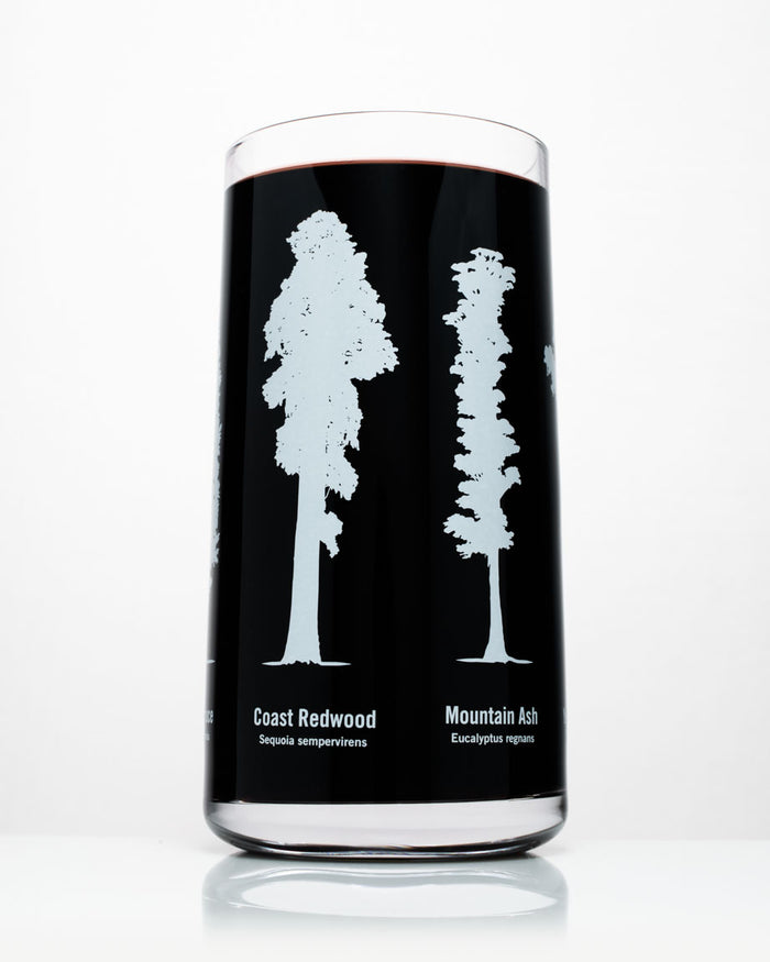 Forest Giants Drinking Glass