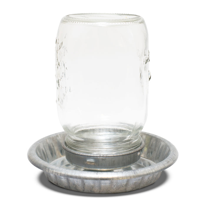 Galvanised Chick Waterer - Wanneroo Stockfeeders