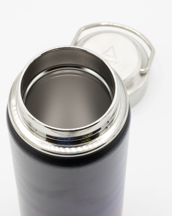 A Cognitive Surplus Gateway to the Stars 18 oz Steel Bottle with a lid.