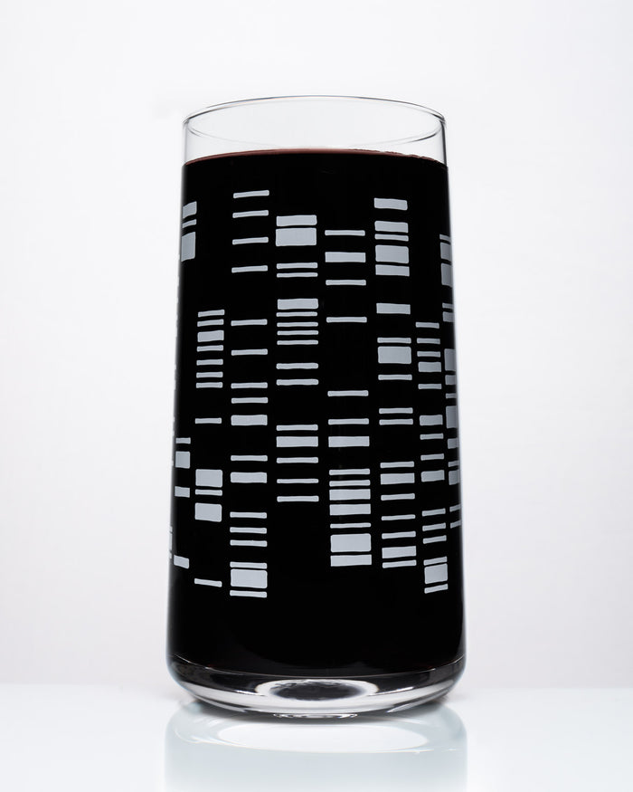Gel Electrophoresis Drinking Glass